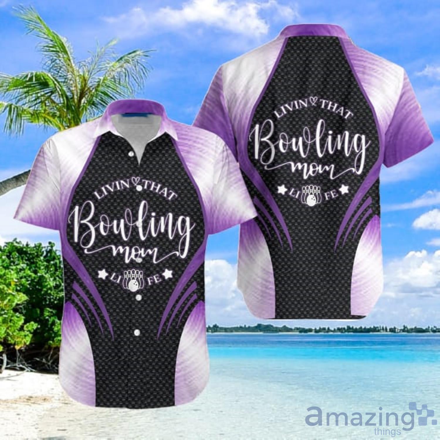 Bowling Aloha Gift For Summer Hawaiian Shirt Men And Women Product Photo 1
