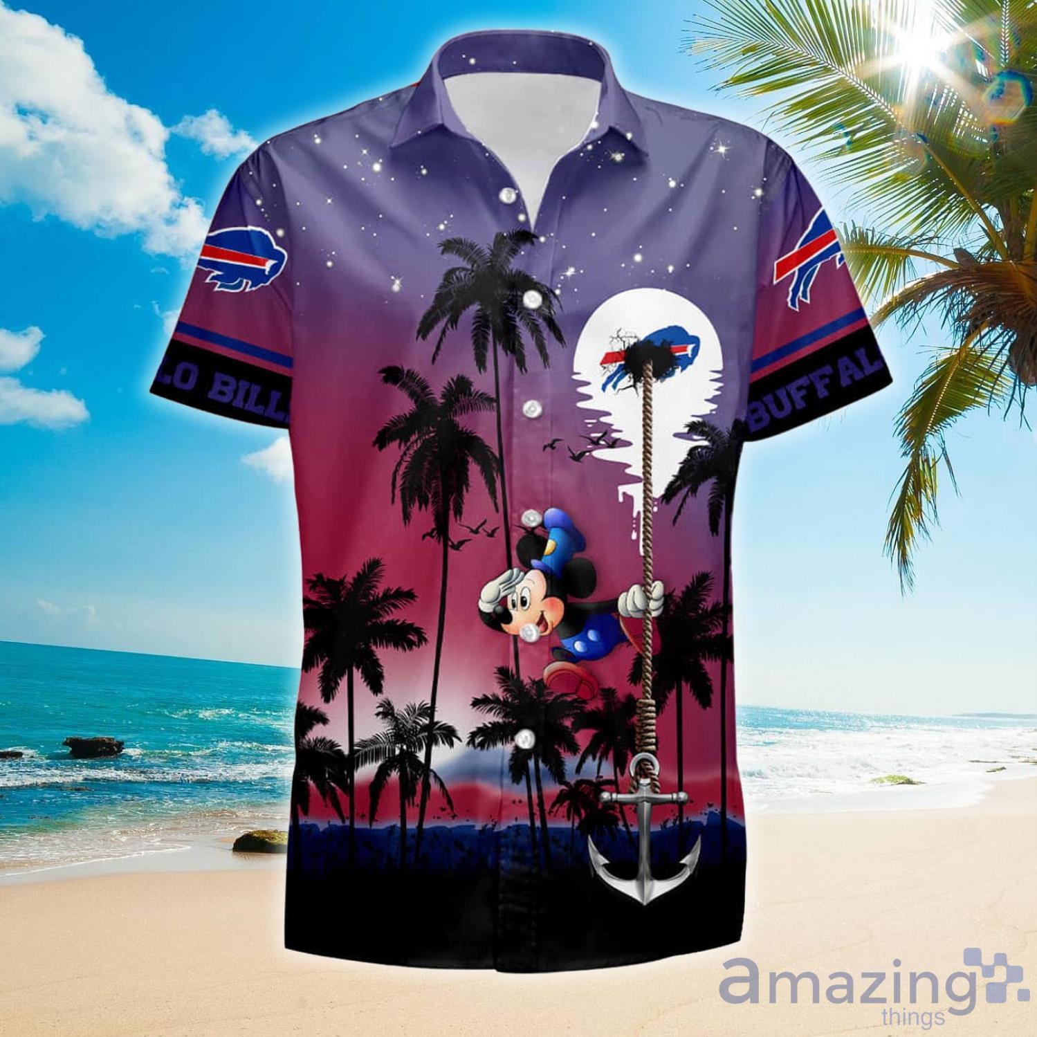 NFL Buffalo Bills Hawaiian Shirt Summer Vacation Gift, NFL