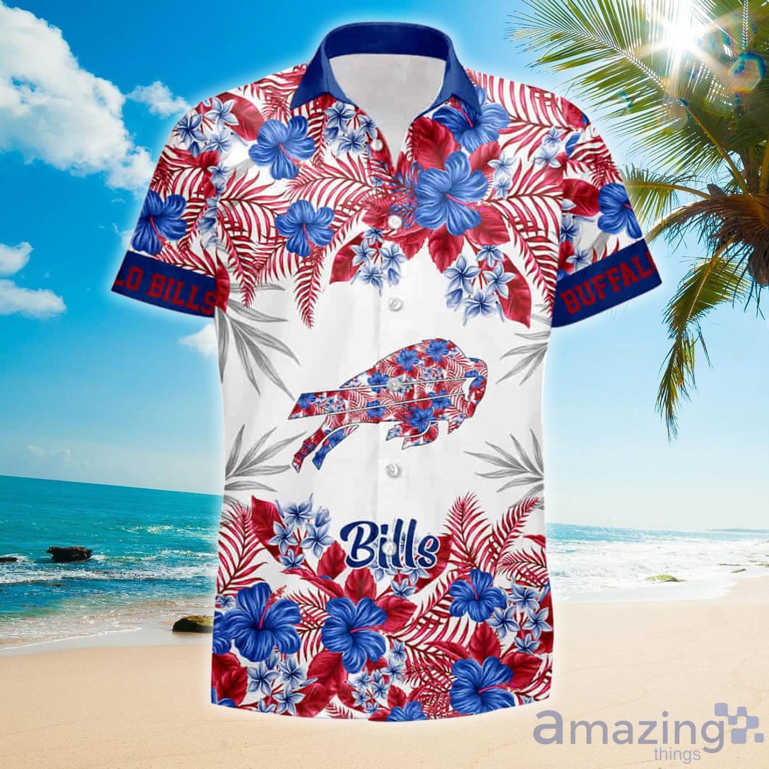 Top-selling item] Floral buffalo bills nfl summer vacation hawaiian shirt