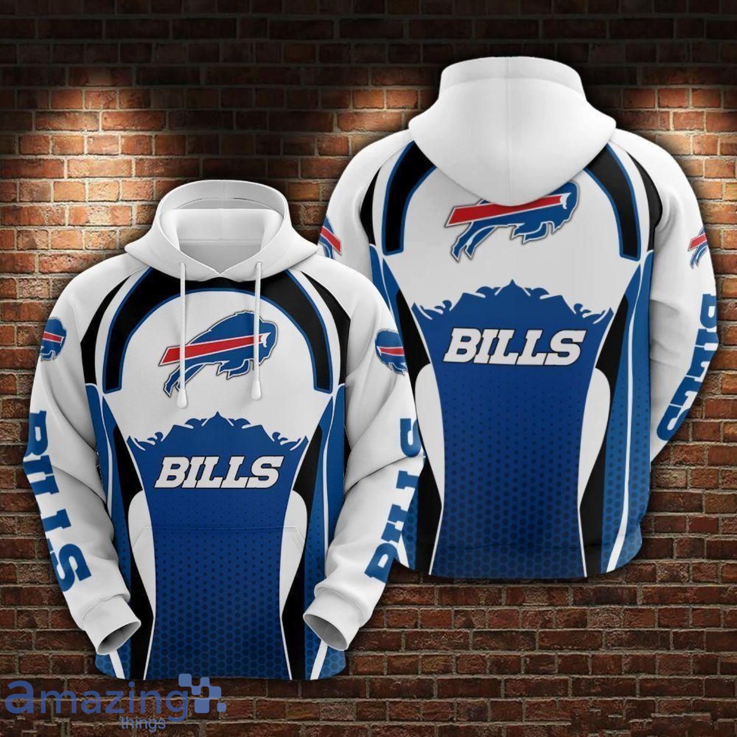 Buffalo Bills Men's and Women's All Over Print Hoodie