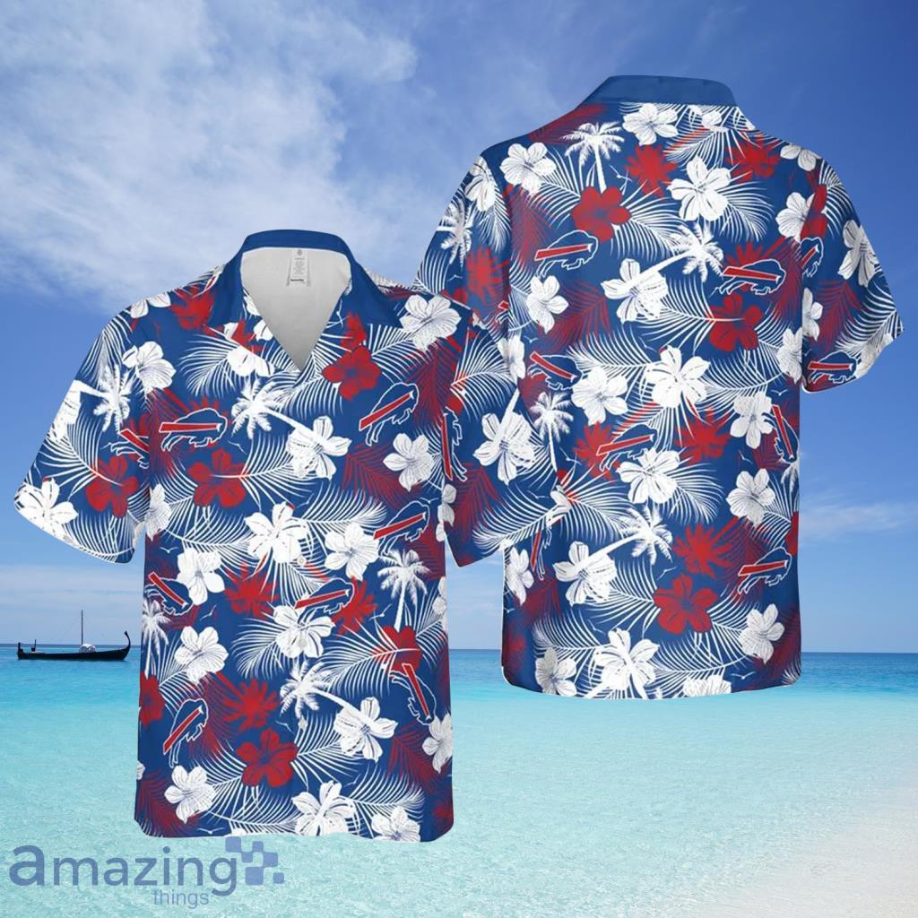 Buffalo Bills NFL Aloha Tropical Hawaiian Shirt - Buffalo Bills NFL Aloha Tropical Hawaiian Shirt