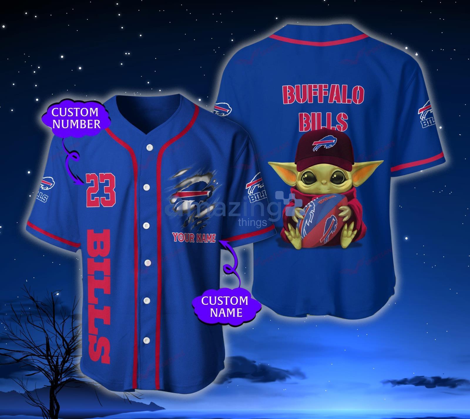 Buffalo Bills 2023 Baseball Jersey - BTF Store