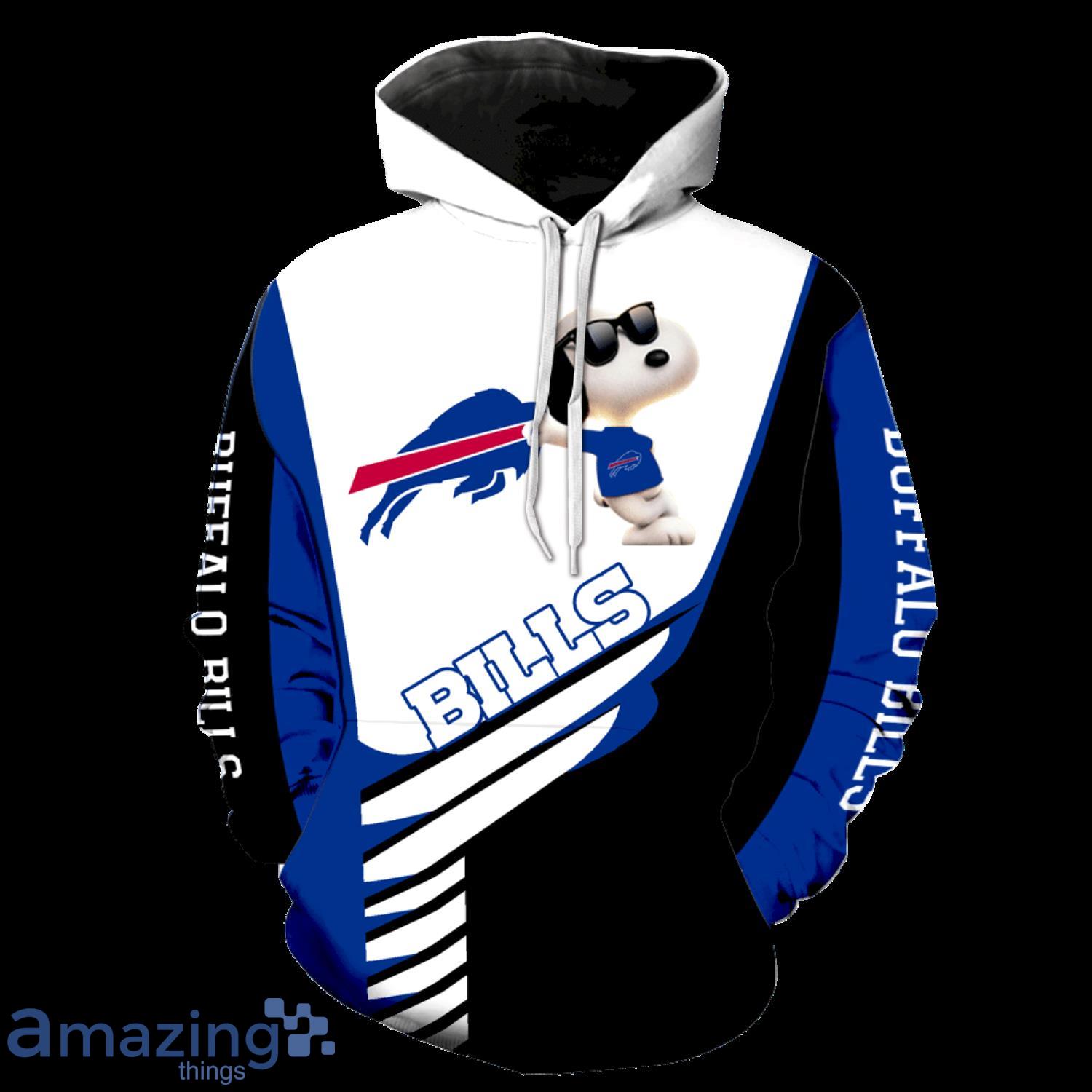 Buffalo Bills Snoopy Full Over Print Hoodie