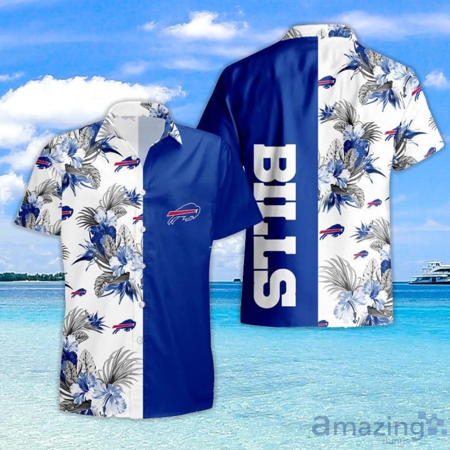 Buffalo Bills Tropical Pattern For Fans Hawaiian Shirt and Short