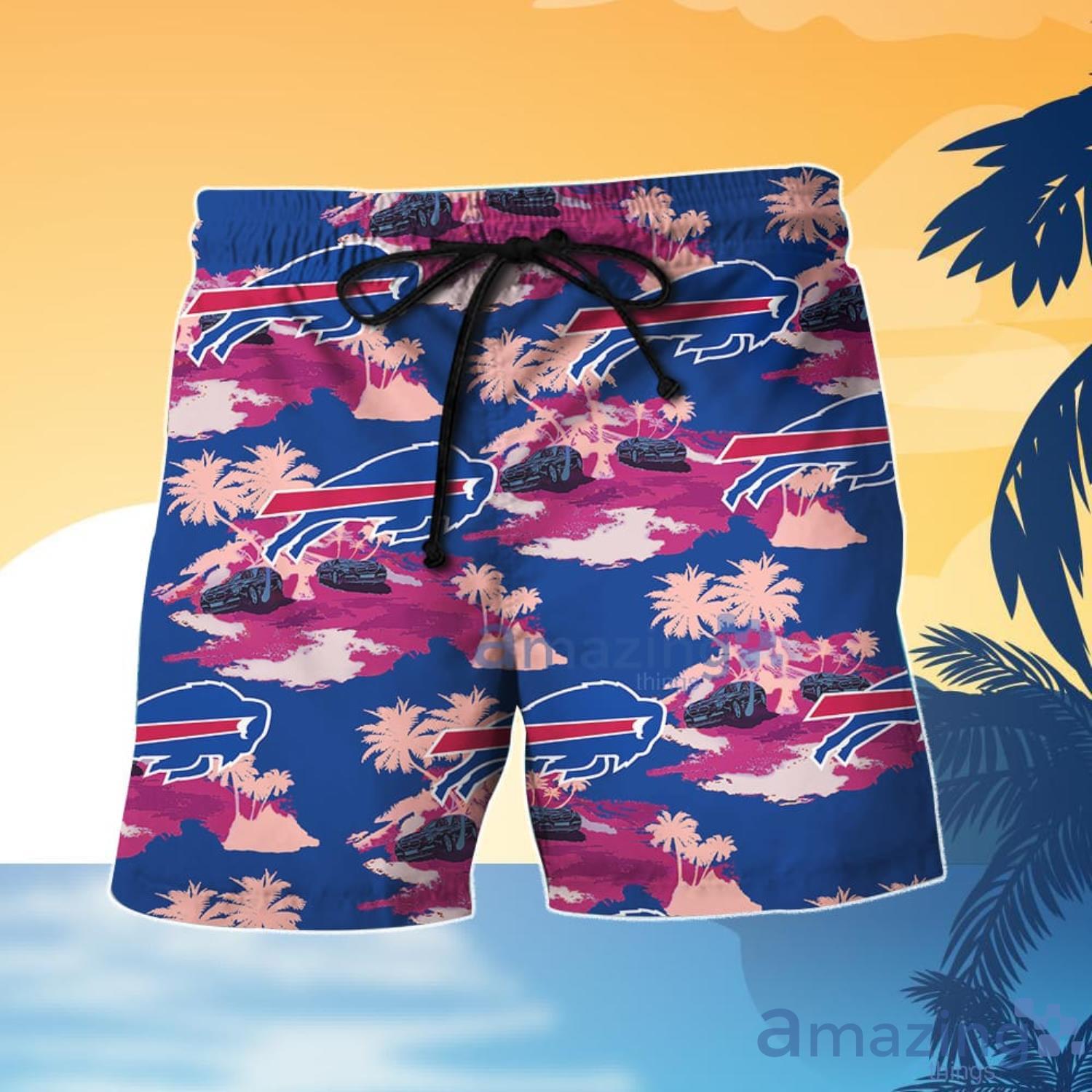 Buffalo Bills Retro Aop Hawaiian Shirt And Shorts Happy Summer