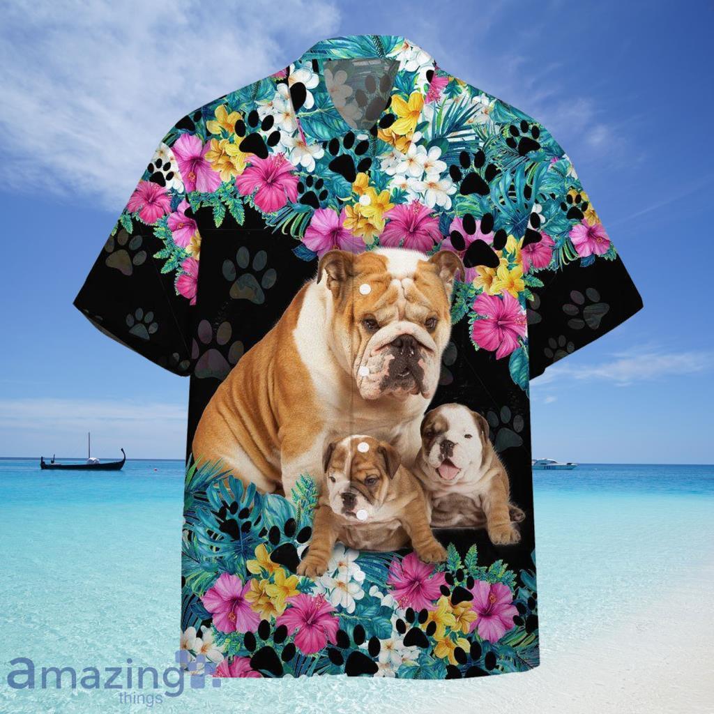 Bulldog Mother Day Hawaiian Shirt For Men And Women - Bulldog Mother Day Hawaiian Shirt For Men And Women