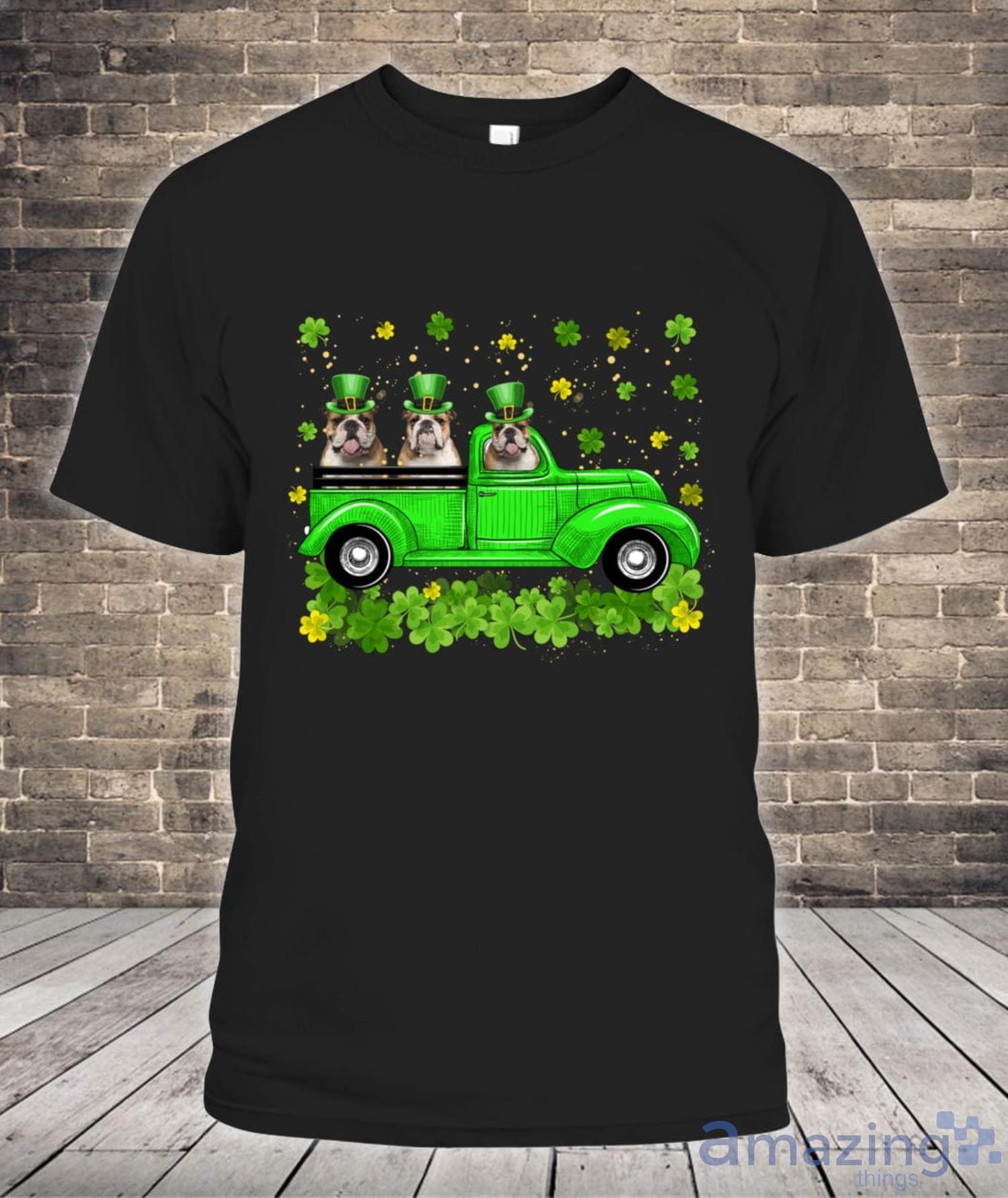 Bulldog Patricks Car Lover Shirt Product Photo 1