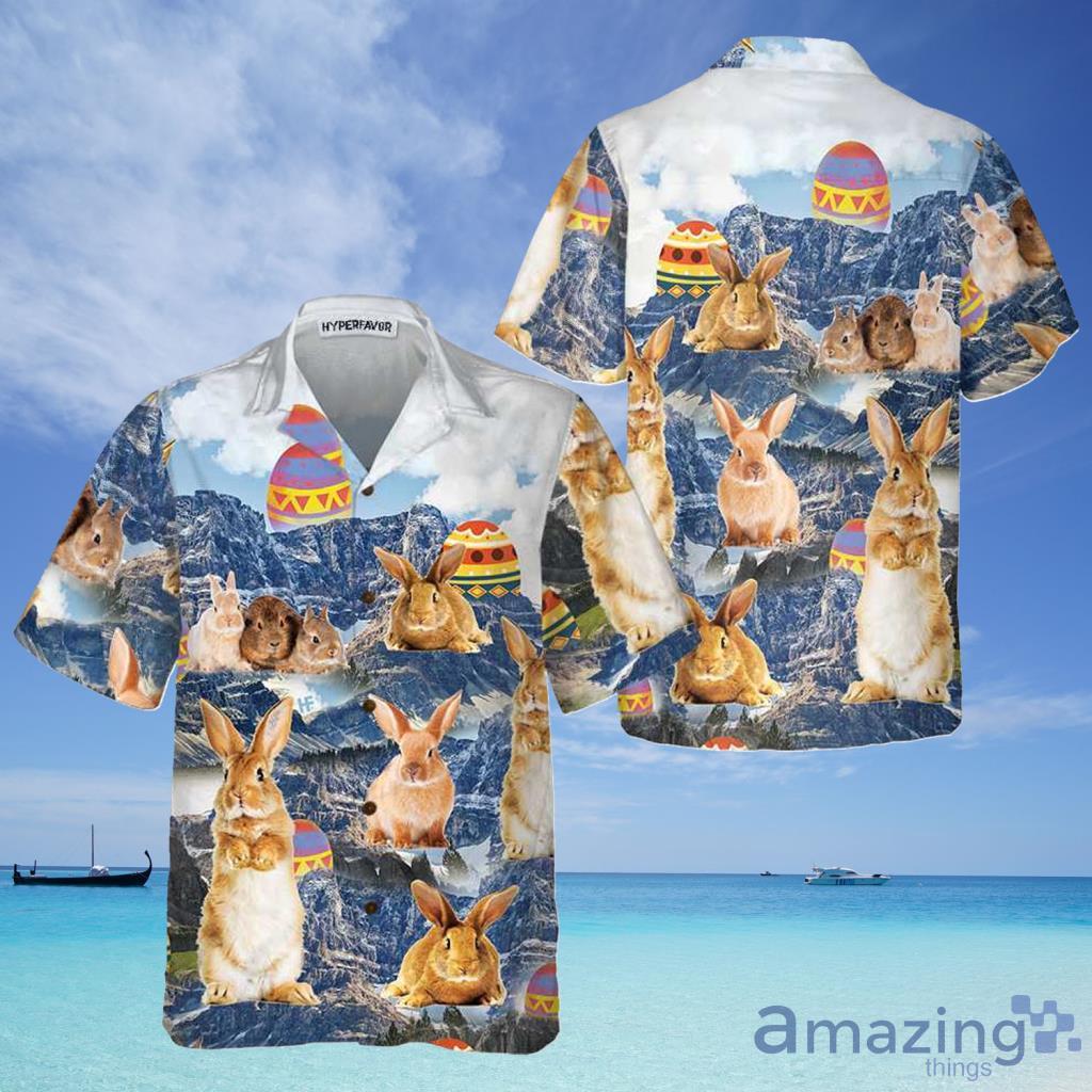 Bunny And Easter Egg Hawaiian Shirt For Men And Women - Bunny And Easter Egg Hawaiian Shirt For Men And Women