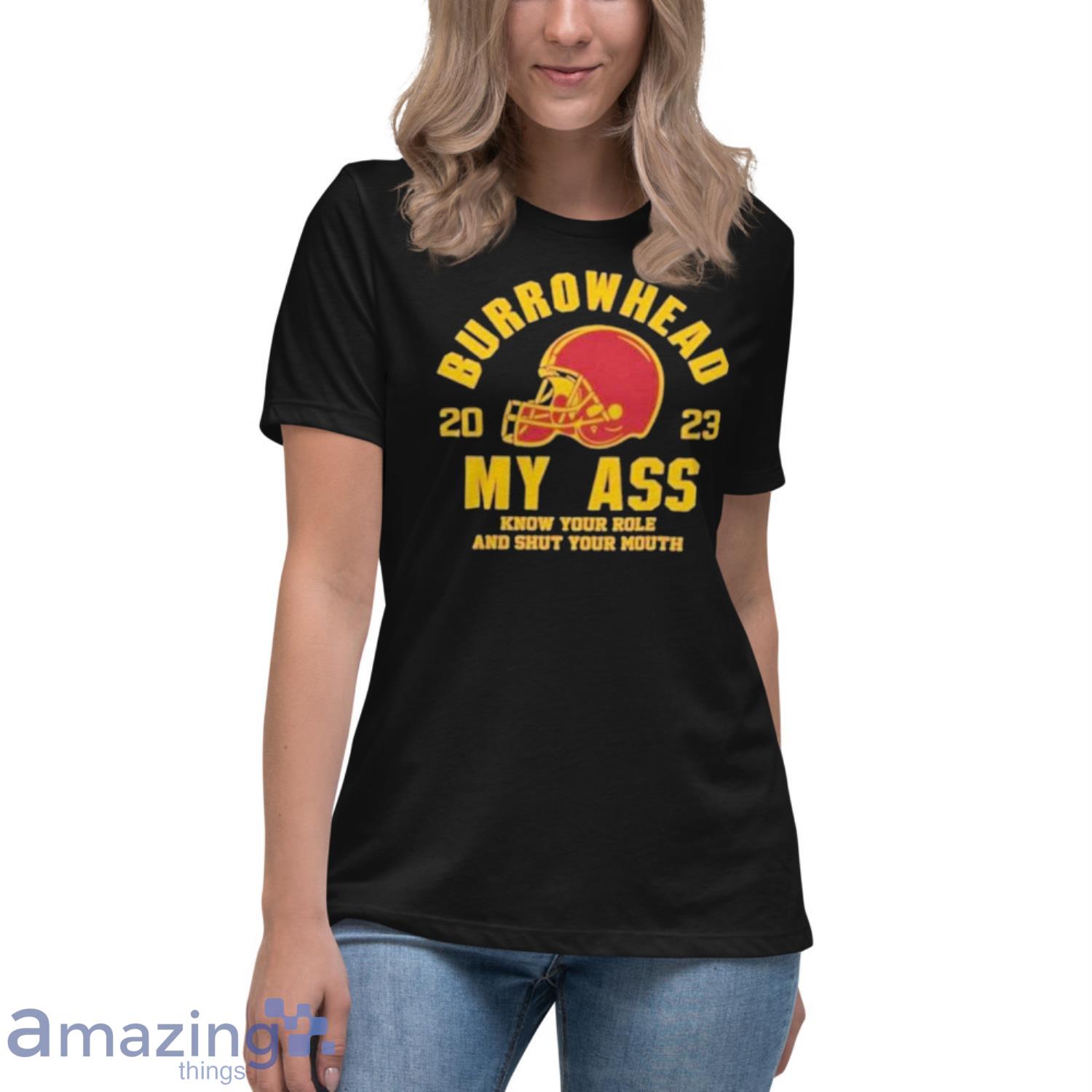 Travis Kelce Burrowhead My Ass T-shirt - Rockatee