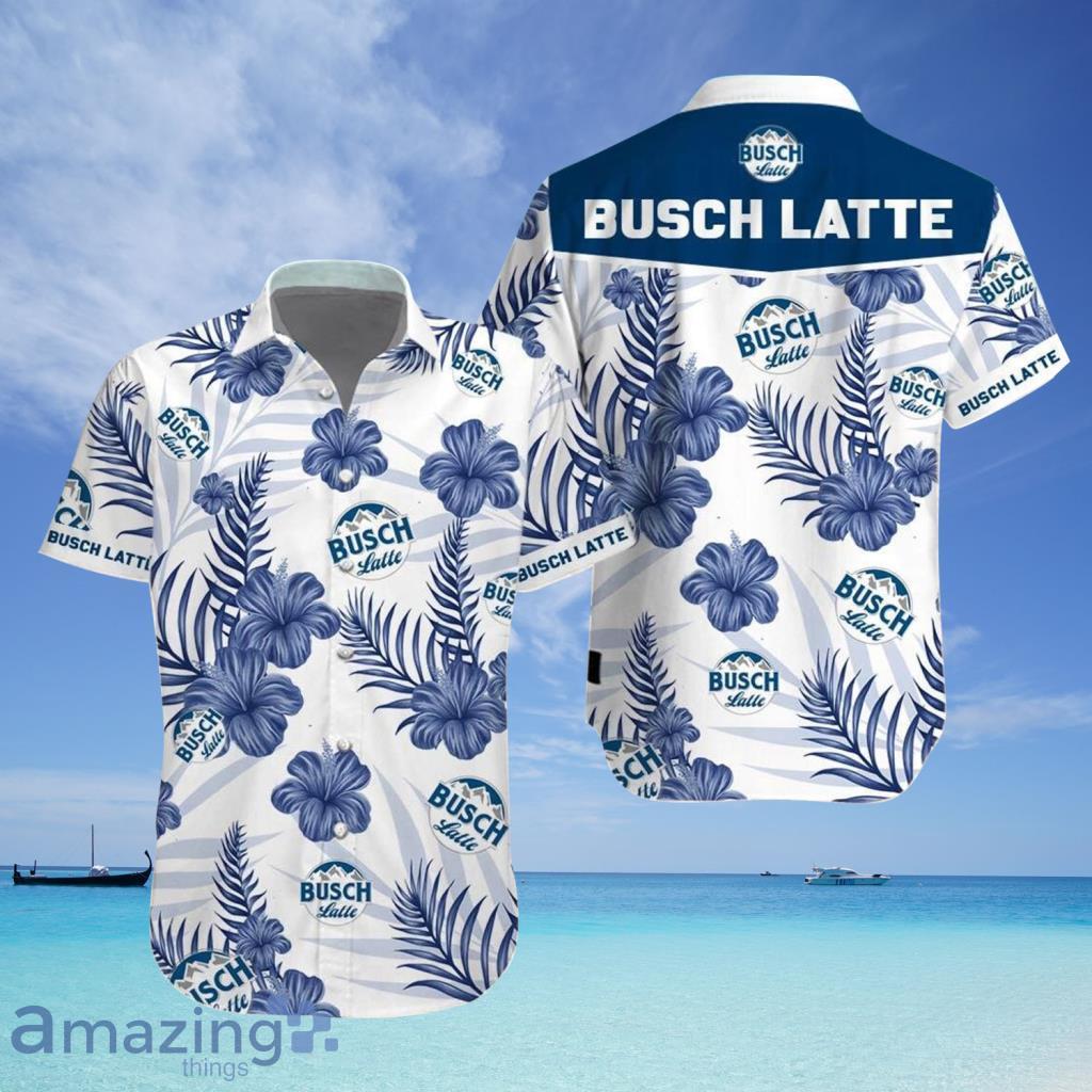 Busch Latte Tropical Hawaiian Shirt For Men And Women - Busch Latte Tropical Hawaiian Shirt For Men And Women