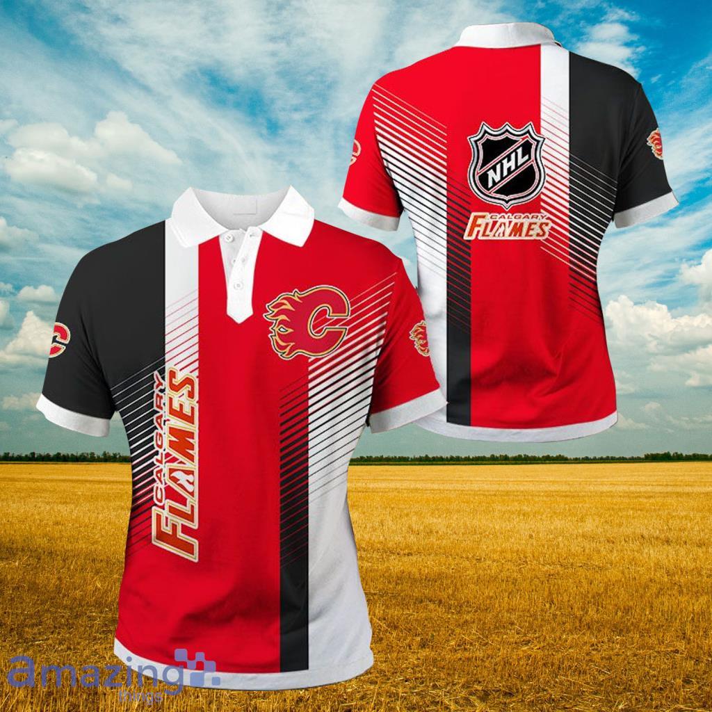 Calgary Flames NHL Polo Shirt For Fans - Calgary Flames NHL Polo Shirt For Fans