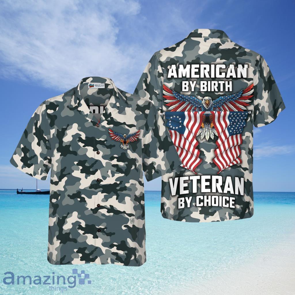 Popular] US Army Ranger Veteran Camo Hawaiian Shirt Gift - Jomagift