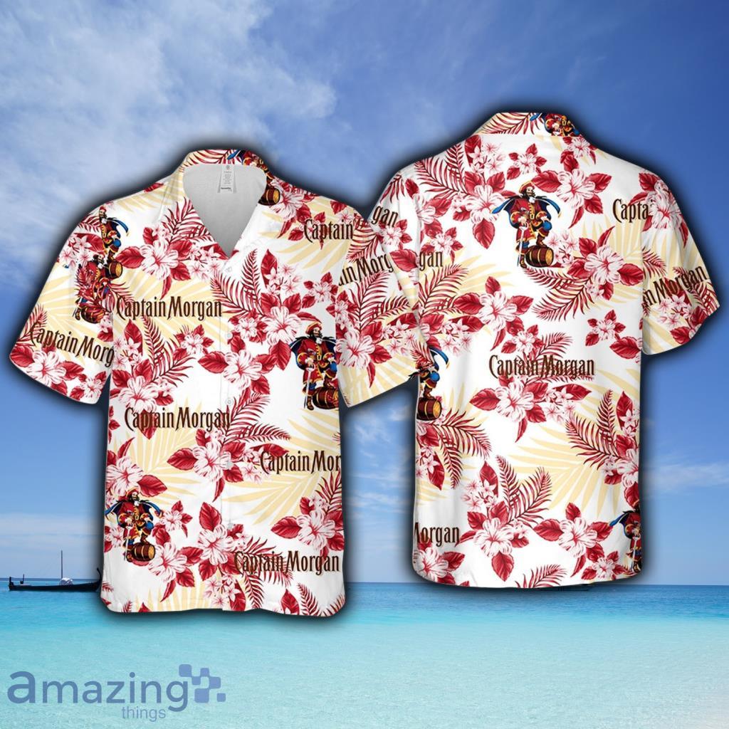 Captain Morgan  Tropical Aloha Hawaiian Shirt For Men And Women - Captain Morgan  Tropical Aloha Hawaiian Shirt For Men And Women