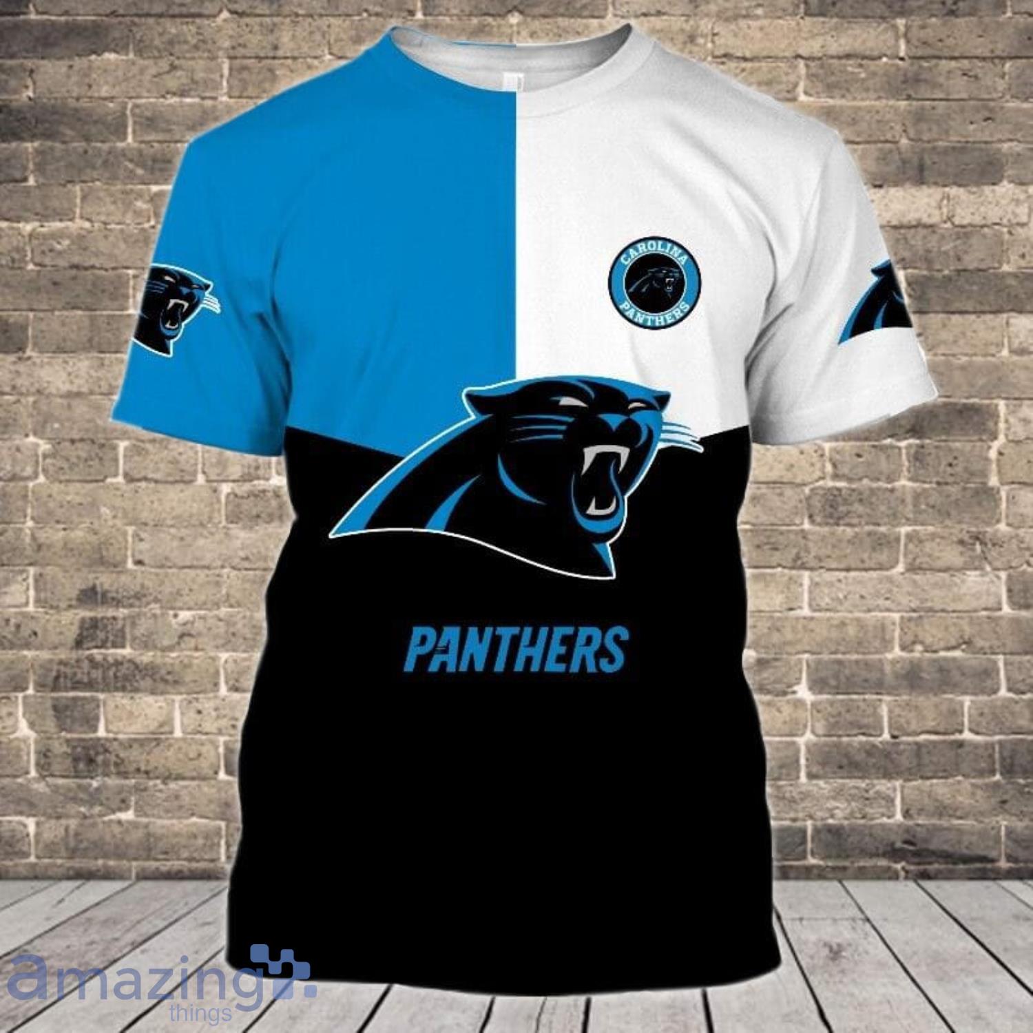 Carolina Panthers 3D T-Shirts For Sport Fans