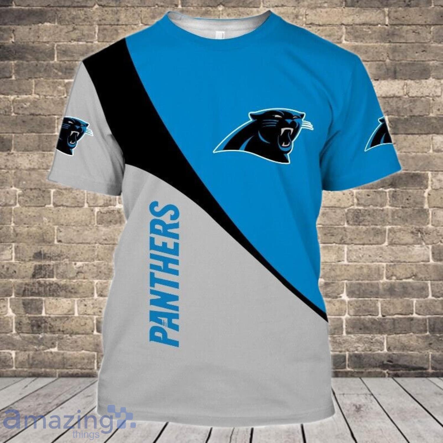 Carolina Panthers Vintage 3D T-Shirts