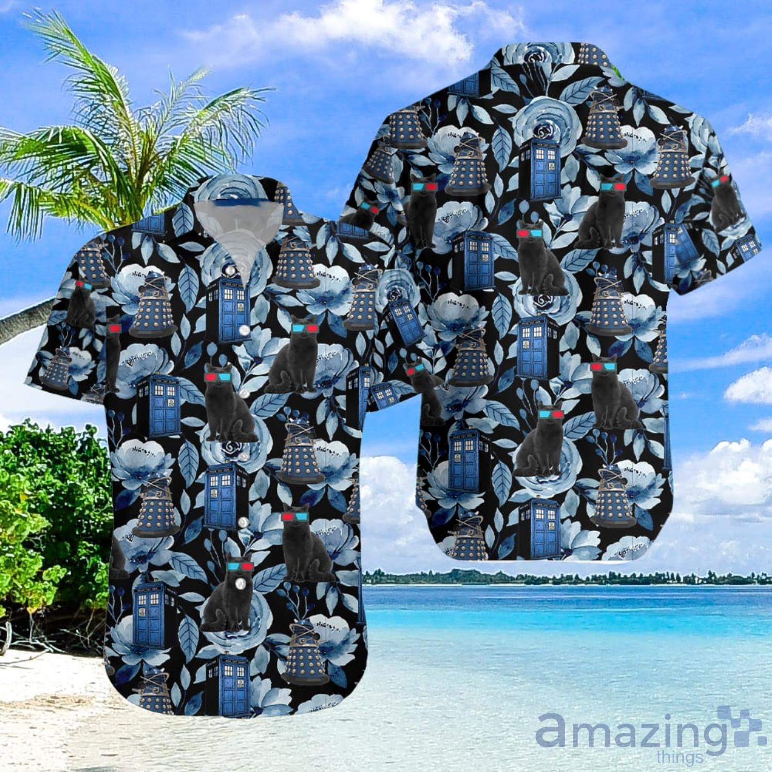 Cat Aloha Gift For Summer Hawaiian Shirt Men And Women Product Photo 1