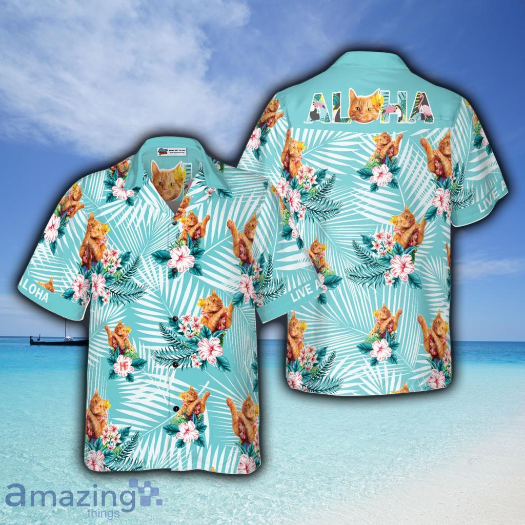 Cat Aloha Tropical Hawaiian Shirt - Cat Aloha Tropical Hawaiian Shirt