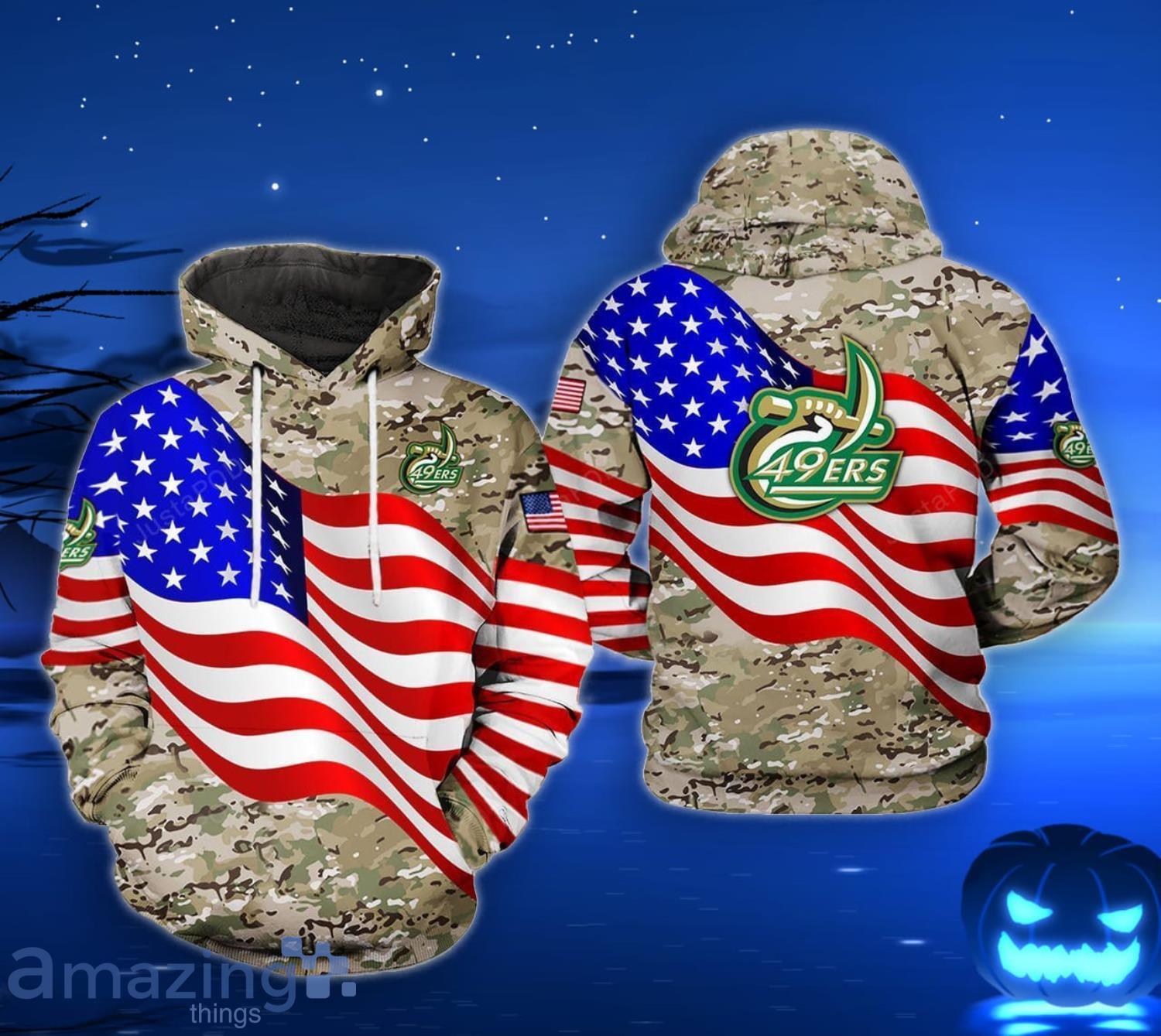 Shop 49ers Veterans Day Hoodie