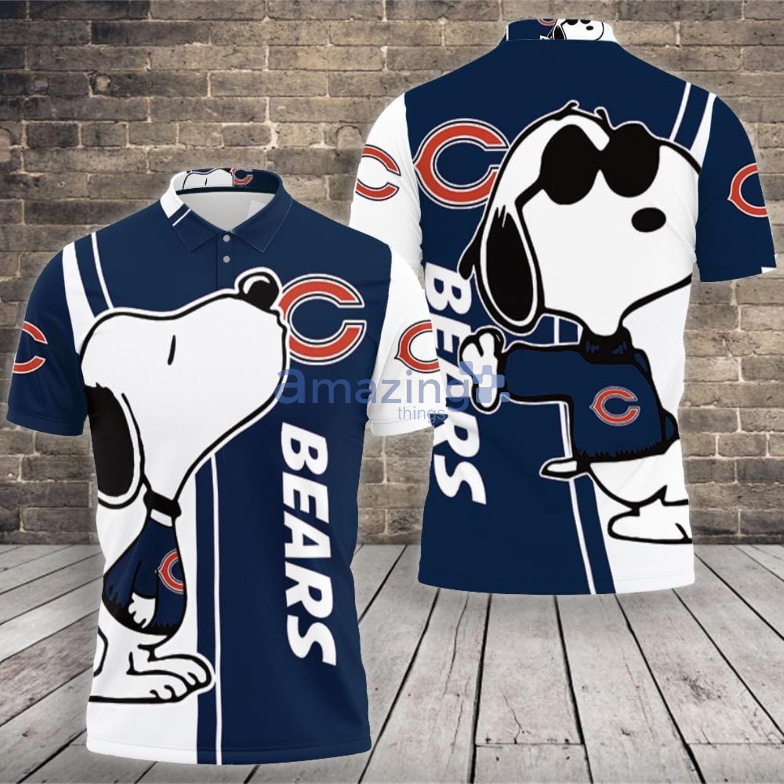 Chicago Bears And Chicago Cubs Heartbeat Love Ripped Team Logo For Bears  Fans Cubs Fans Polo Shirts - Peto Rugs