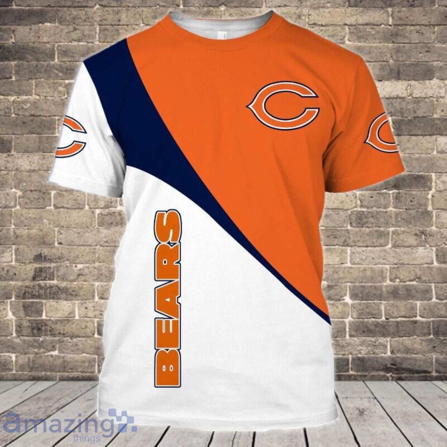 Chicago Bears Vintage 3D T-Shirts
