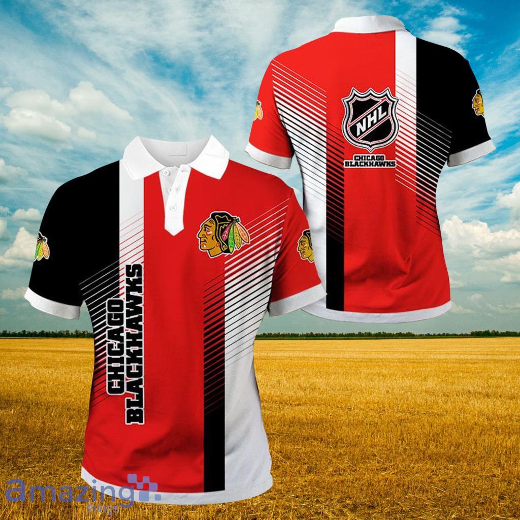 Chicago Blackhawks NHL Polo Shirt For Fans - Chicago Blackhawks NHL Polo Shirt For Fans