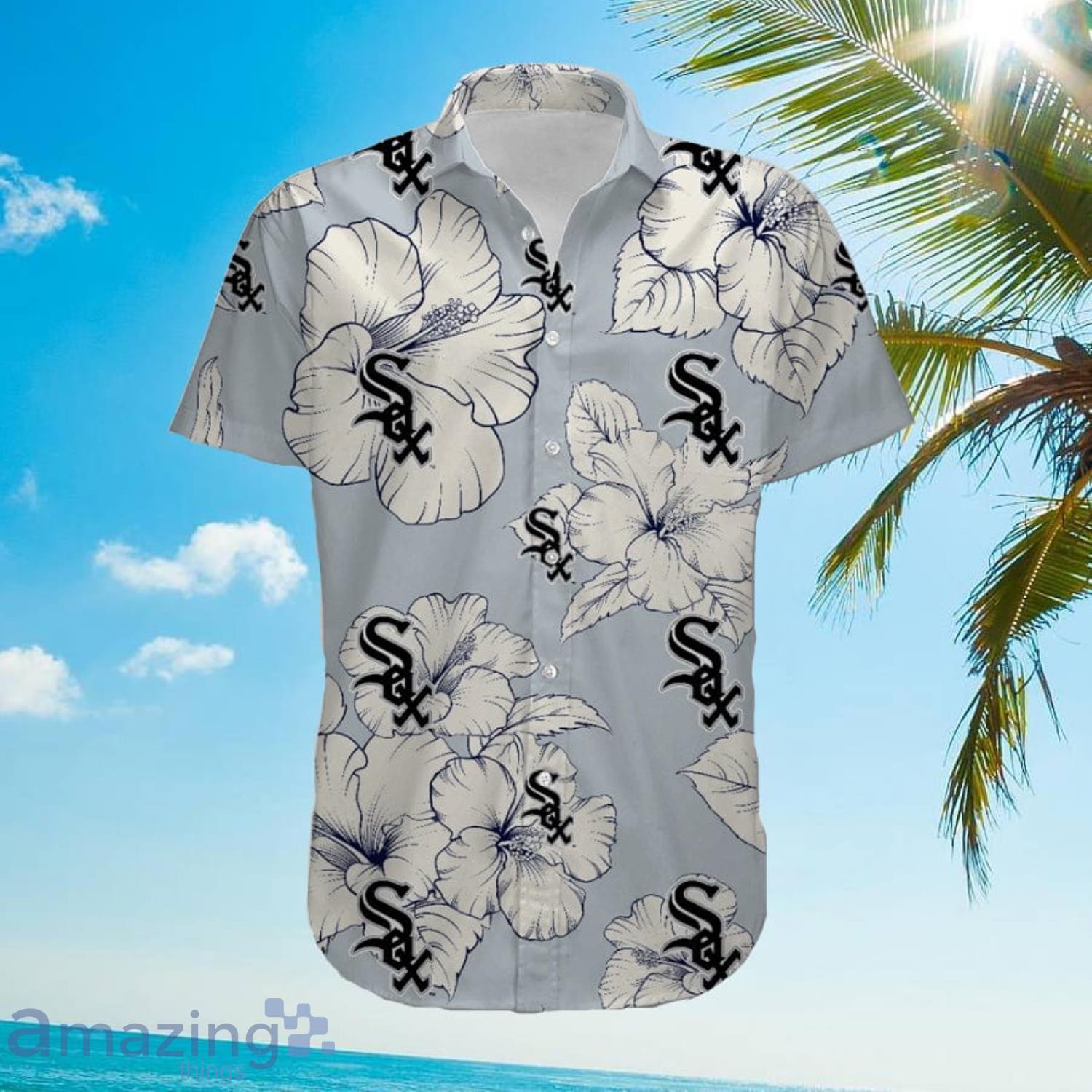 2023 Chicago White Sox Flower Hawaiian Shirt For Men And Women