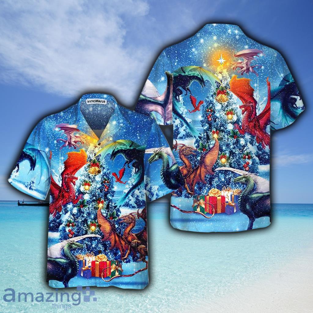 Christmas Dragons Reunion Hawaiian Shirt For Men And Women - Christmas Dragons Reunion Hawaiian Shirt For Men And Women