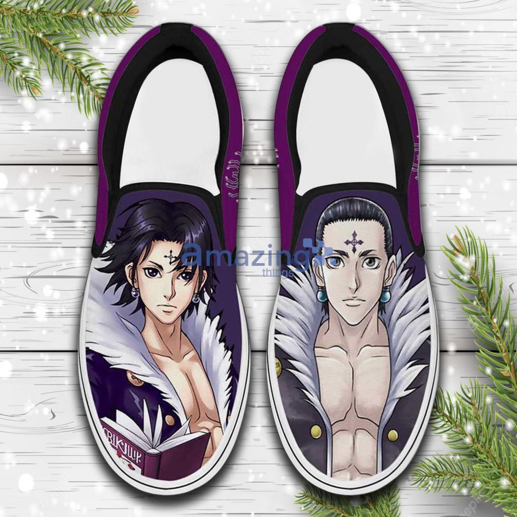 Leorio Custom Anime Hunter X Hunter Slip On Sneakers Shoes