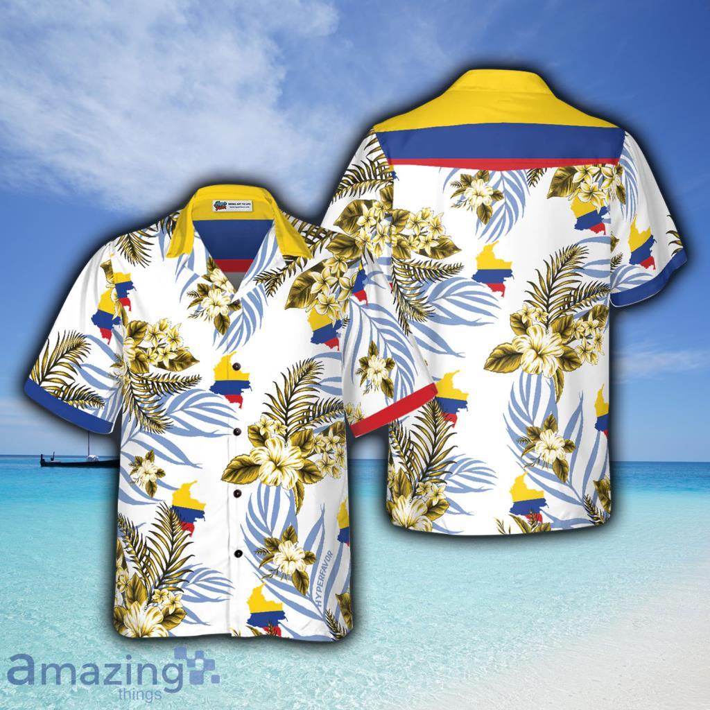 Colombia Proud Hawaiian Shirt For Men And Women - Colombia Proud Hawaiian Shirt For Men And Women