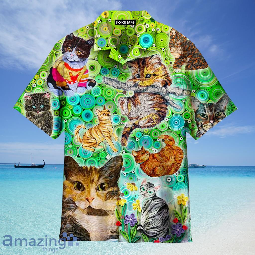 Kotomoda Cat's Hawaiian Shirt