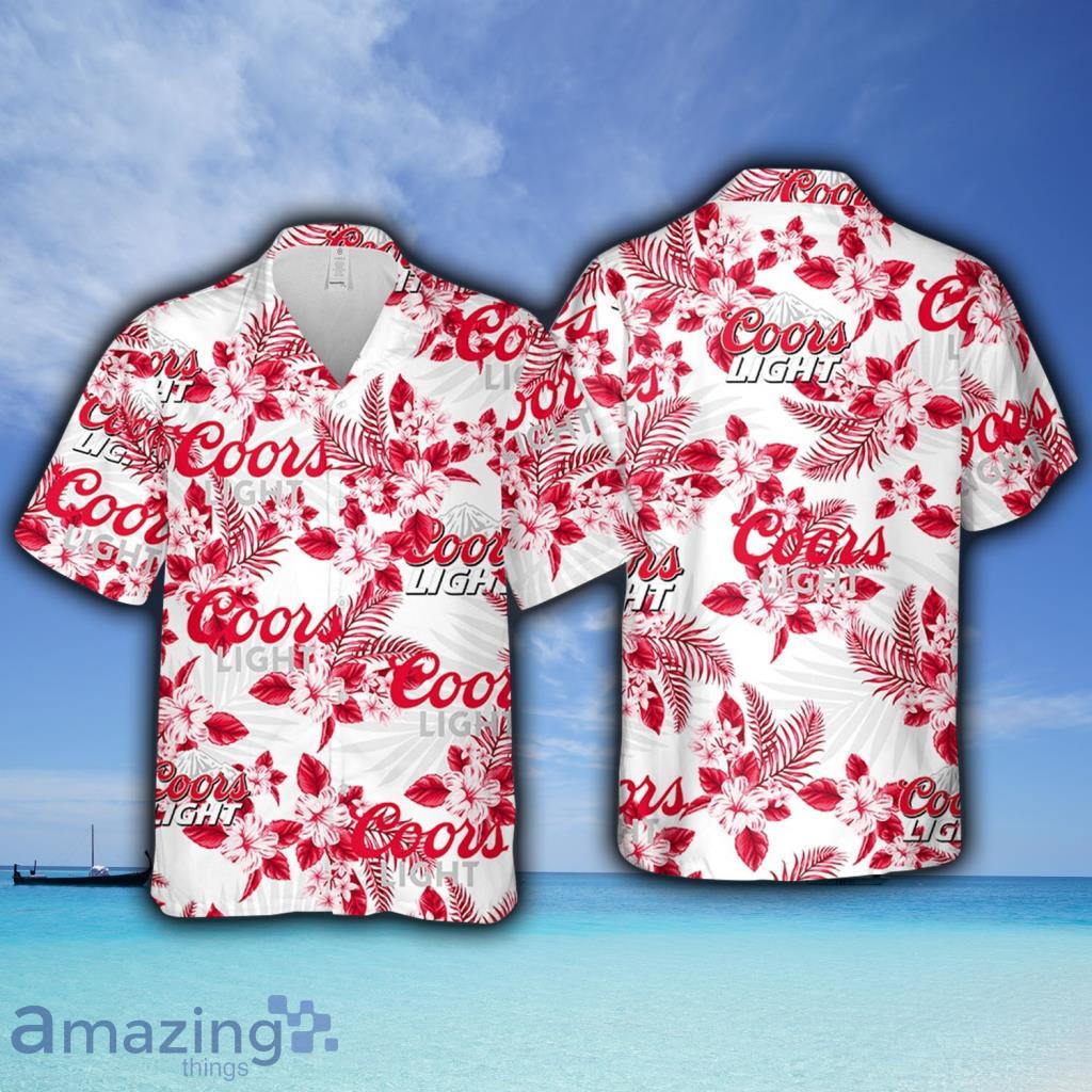 Coors Light Tropical Aloha Hawaiian Shirt For Men And Women - Coors Light Tropical Aloha Hawaiian Shirt For Men And Women