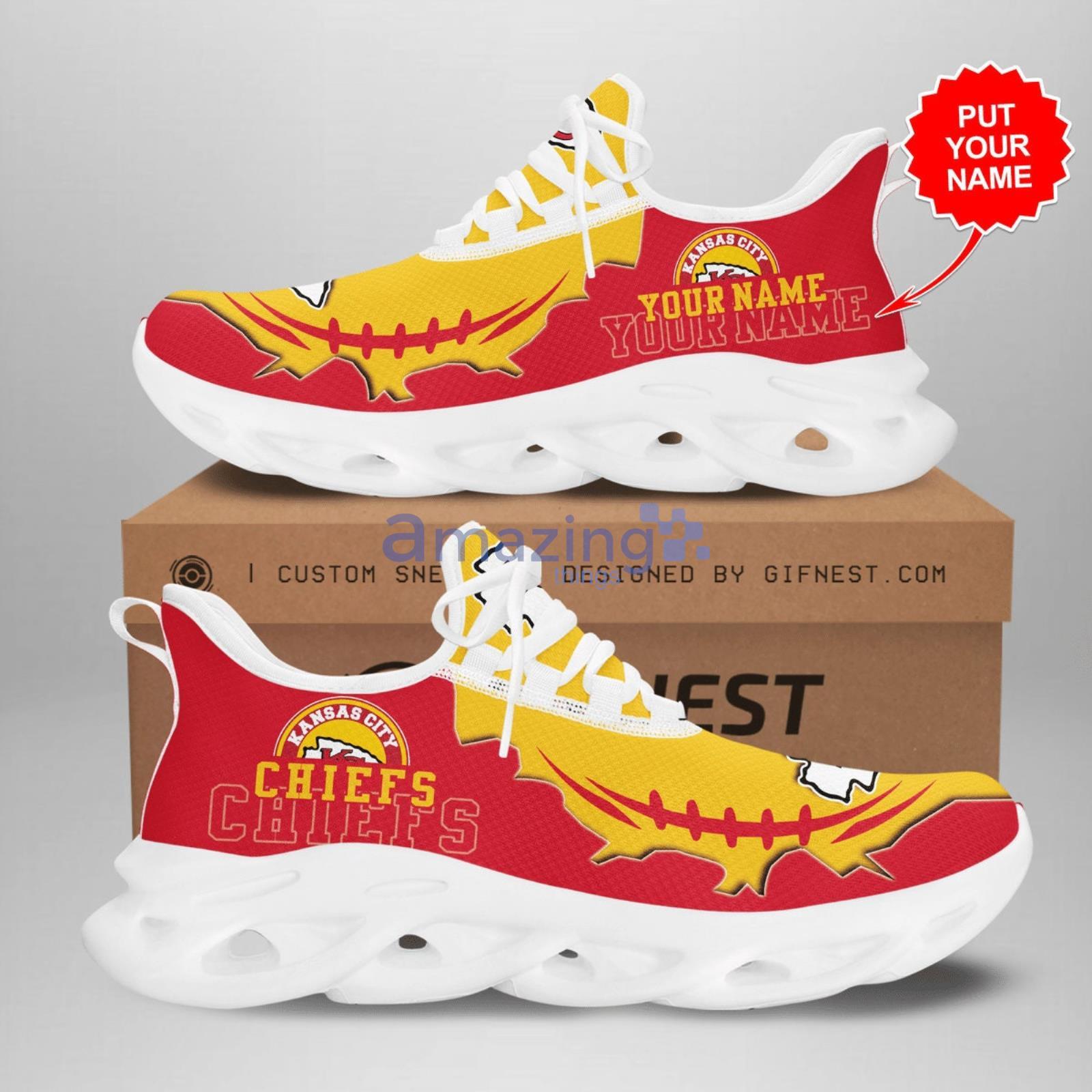 Kansas City Chiefs Custom Name Max Soul Shoes Special Gift For Men Women -  YesItCustom