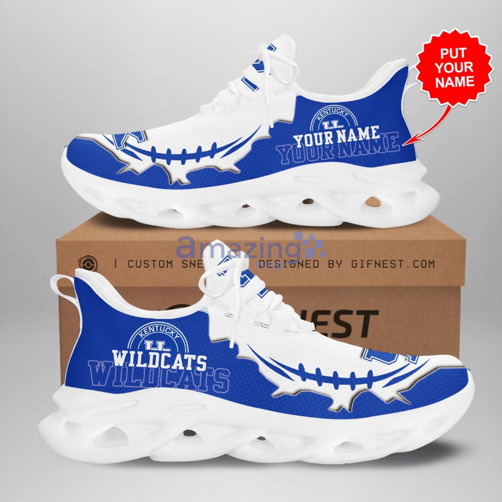 Custom Name Kentucky Wildcats Max Soul Shoes Product Photo 1
