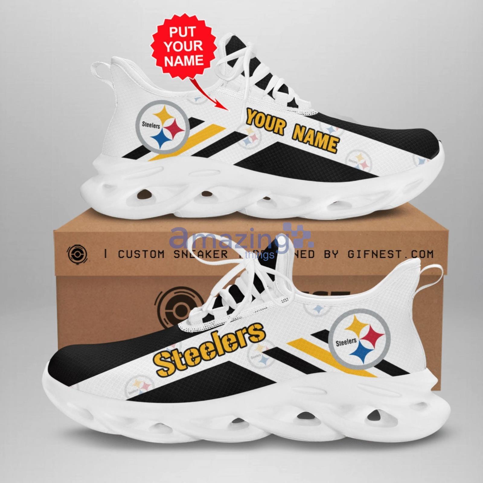 Pittsburgh Steelers Max Soul Sneakers Trending Summer