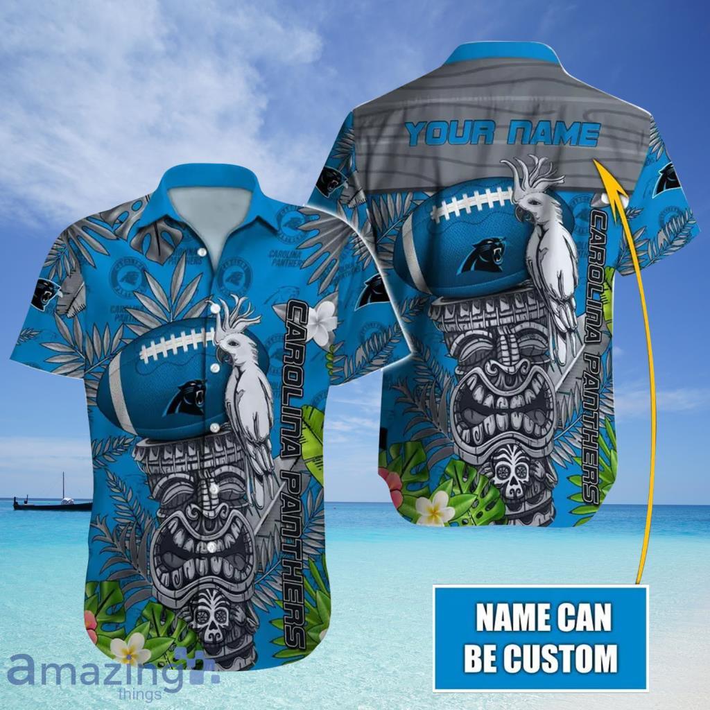 Carolina Panthers NFL Custom Name Hawaii Shirt For Fans Summer