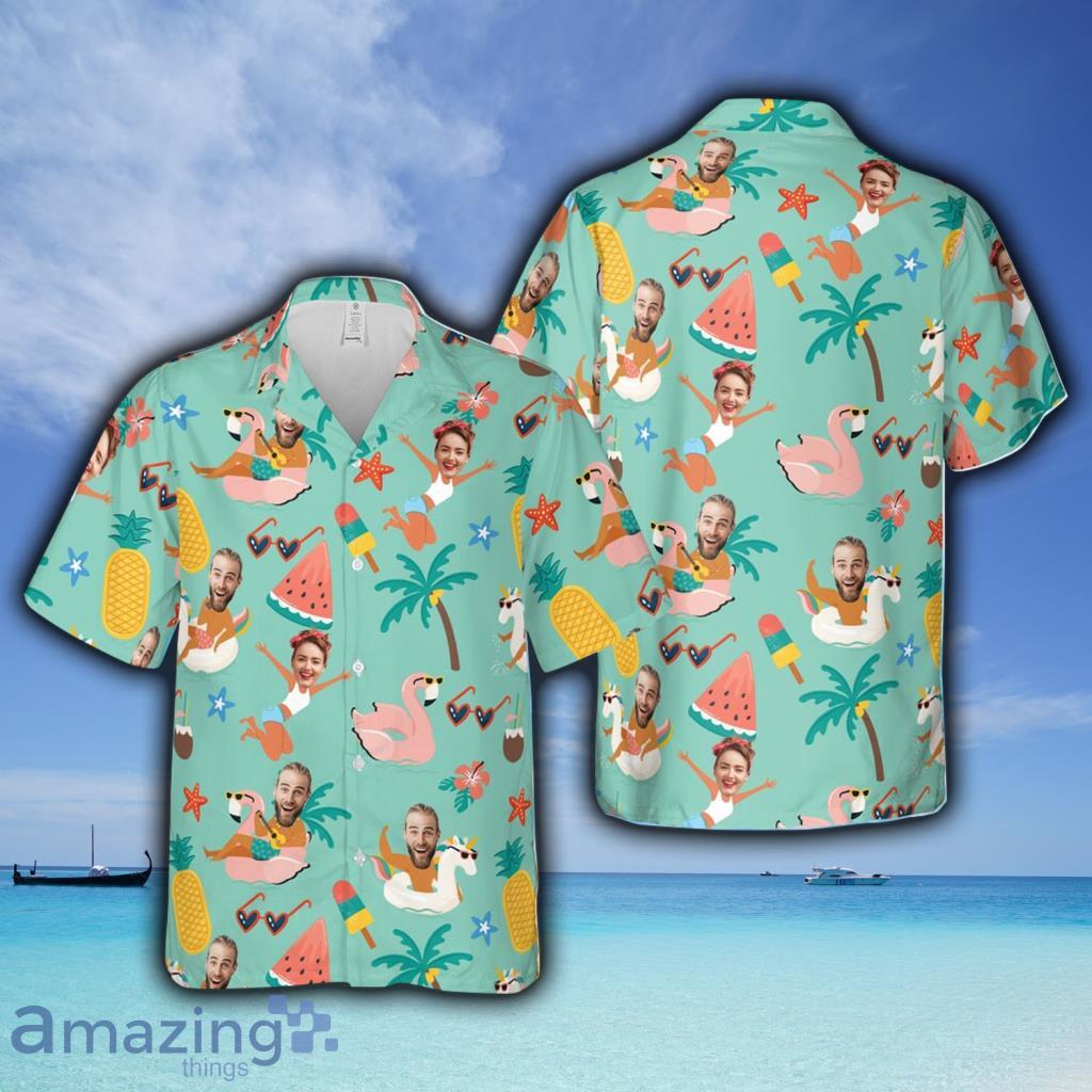 Custom With Face Hawaiian Shirt For Men And Women - Custom With Face Hawaiian Shirt For Men And Women Custom With Face Hawaiian Shirt For Men And Women - Custom With Face Hawaiian Shirt For Men And Women