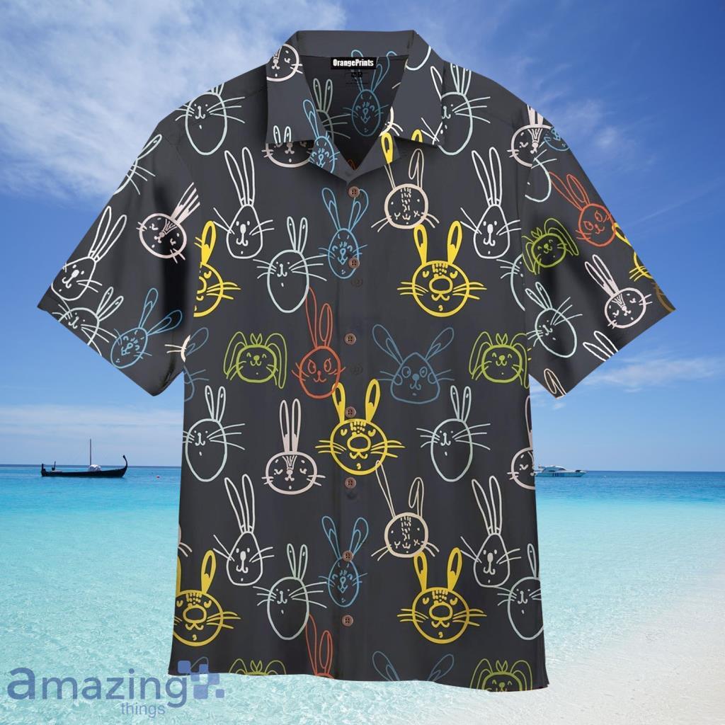 Cute Bunny On Easter Day Hawaiian Shirt For Men And Women - Cute Bunny On Easter Day Hawaiian Shirt For Men And Women