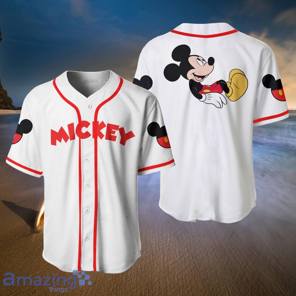 Mickey Mouse Disney Custom Baseball Jerseys For Men And Women