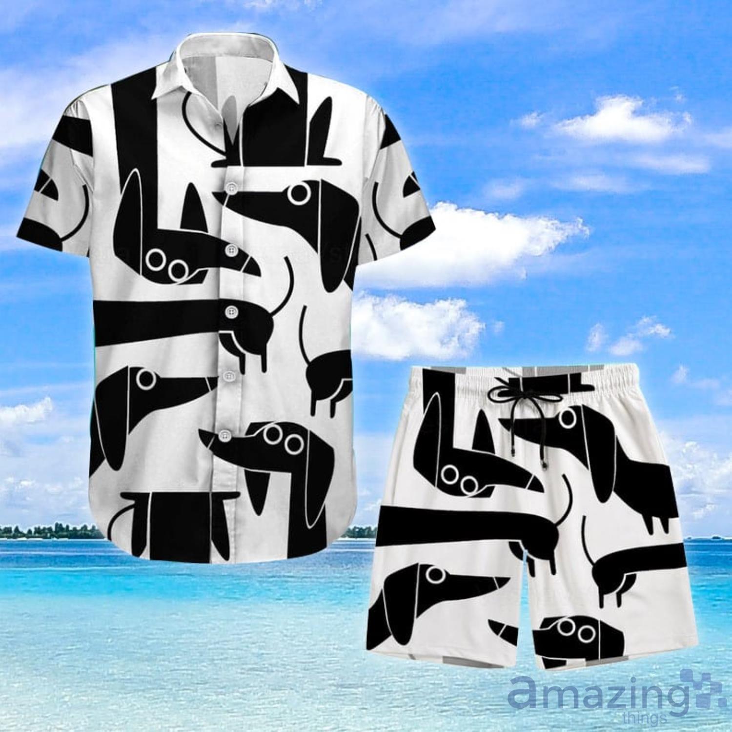 Dachshund Lover Dachshund Beach Shirts And Short Product Photo 1
