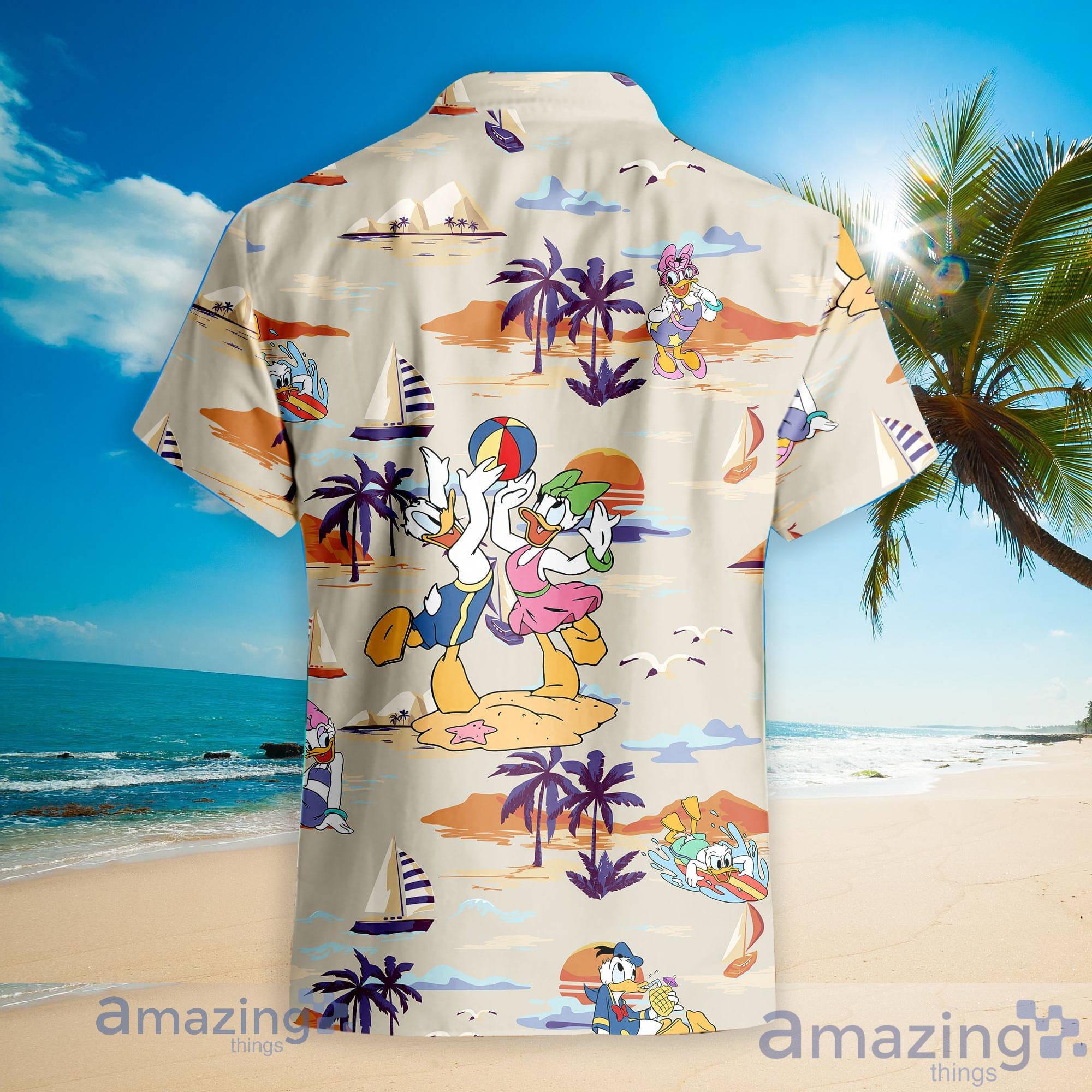 Donald Duck Tropical Hawaiian Shirt