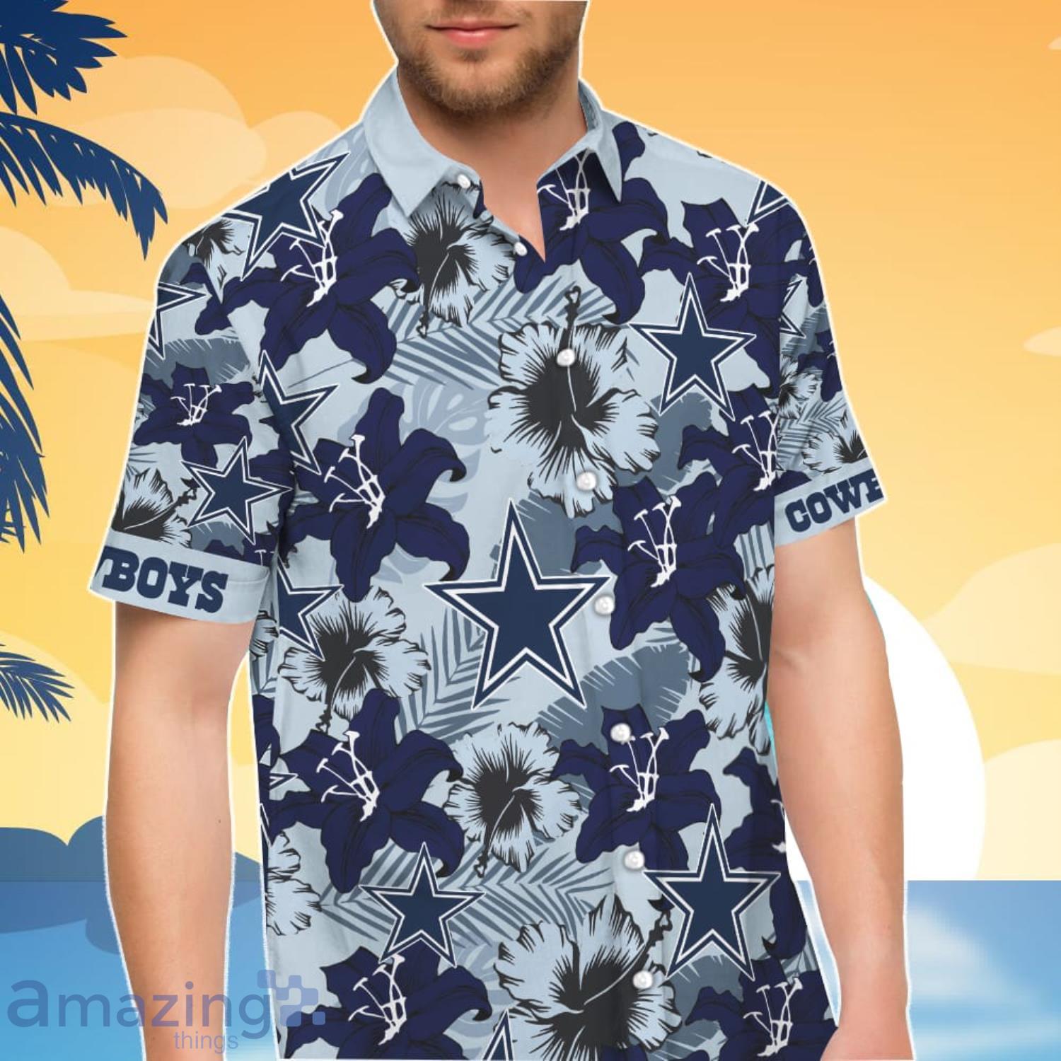 Dallas Cowboys Team Hawaiian Shirt And Shorts Happy Summer Gift