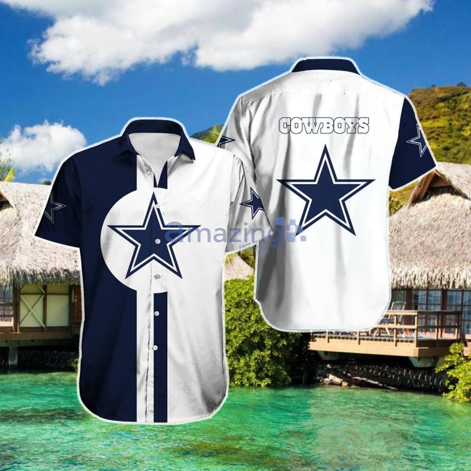 Dallas Cowboys Womens Hawaiian Shirt