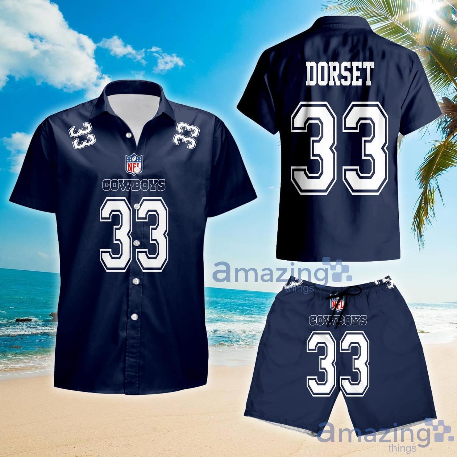 Dallas Cowboys Tony Dorsett 33 Great Player Summer Gift Hawaiian