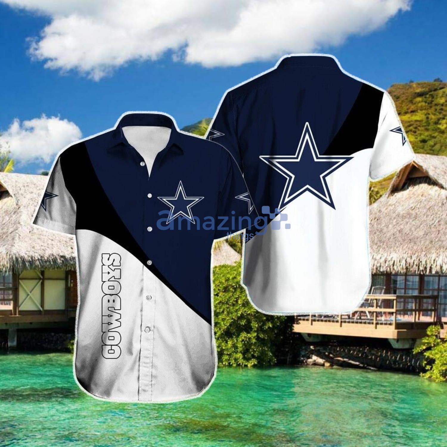 Dallas Cowboys Vintage Hawaiian Shirt For Sport Fans