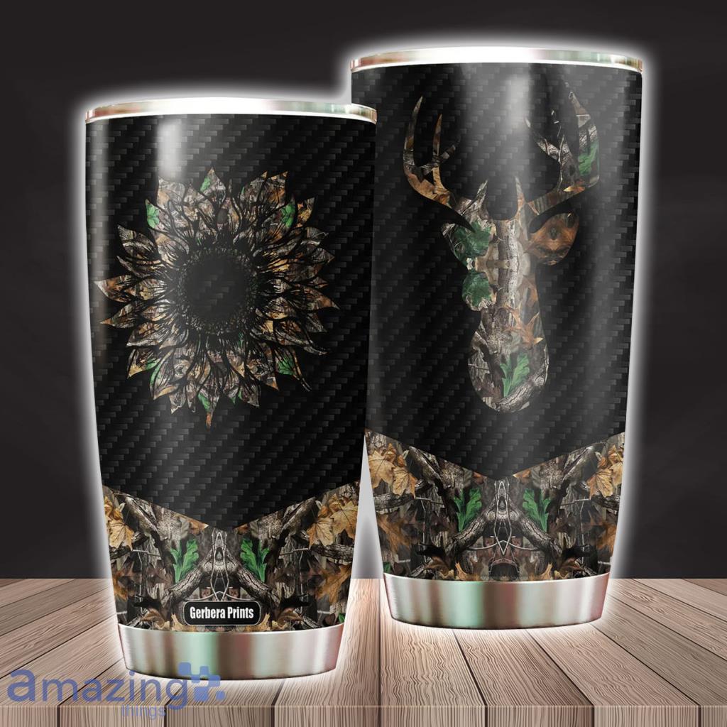 Deer Hunting Stainless Steel Tumbler - Deer Hunting Stainless Steel Tumbler