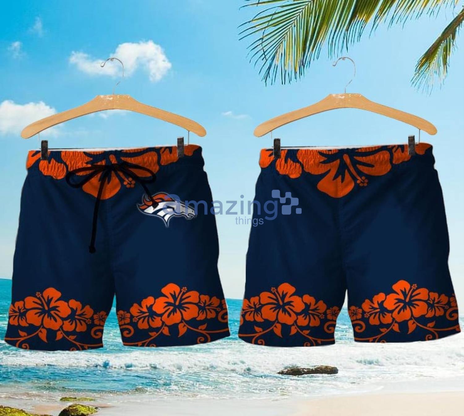 Denver Broncos Lilo And Stitch Hawaiian Shirt And Shorts image Denver Broncos Lilo And Stitch Hawaiian Shirt And Shorts Product Photo 2