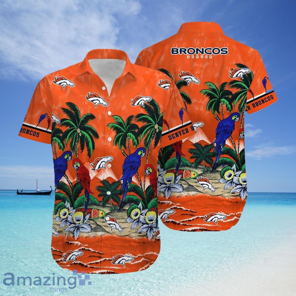 Denver Broncos Custom Name NFL Hawaiian Shirt And Shorts Gift For Men And  Women Fans - Banantees