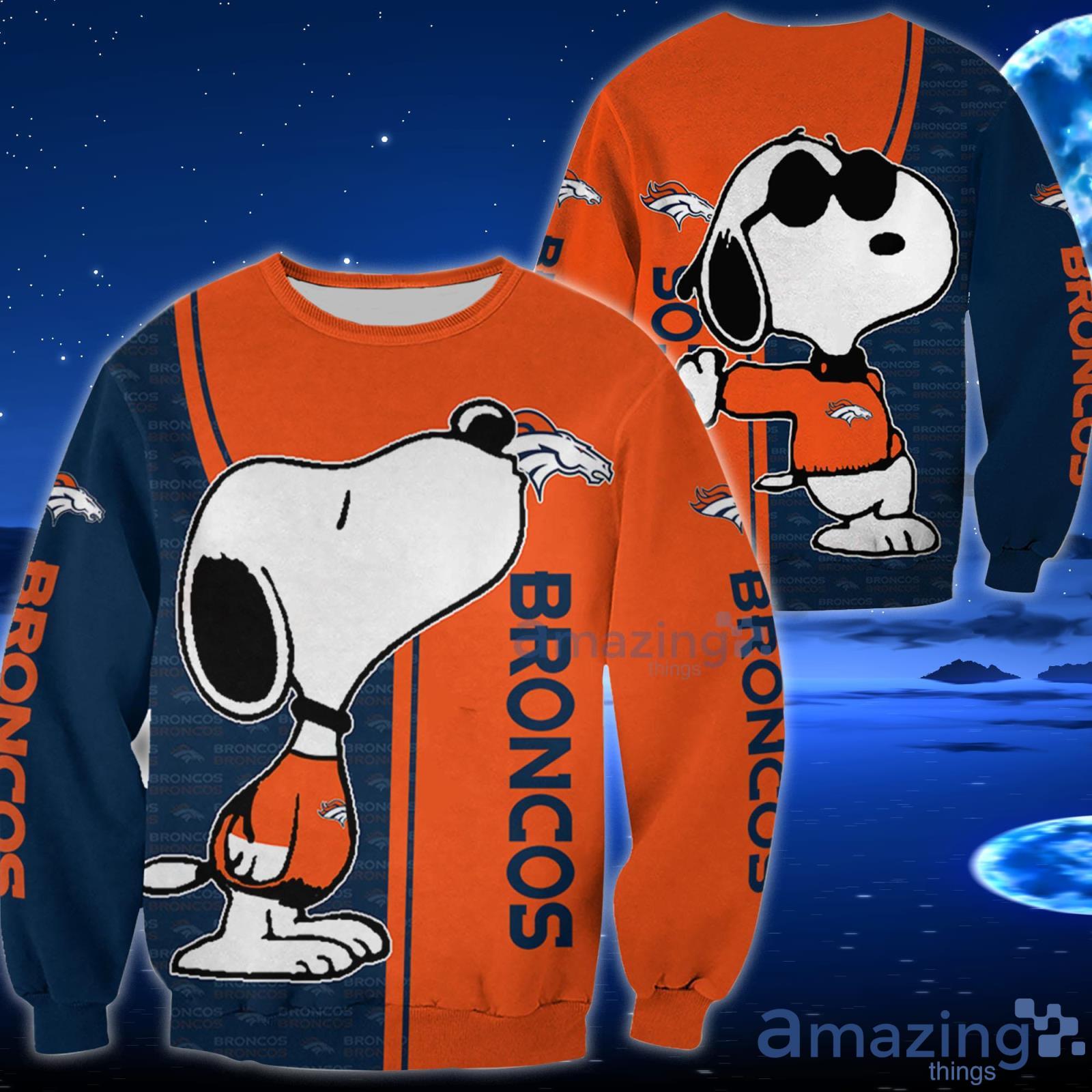 Denver Broncos Christmas Snoopy and Woodstock 2023 T-shirt, hoodie