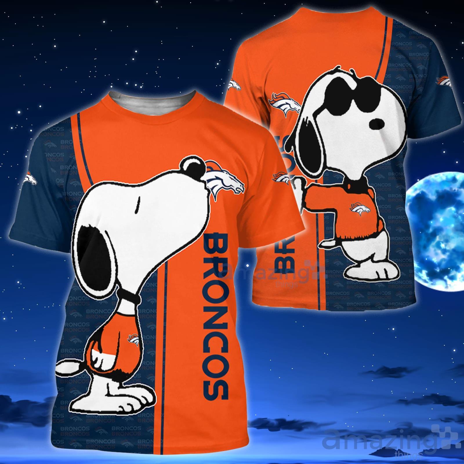 Denver Broncos Snoopy Lover Polo Shirt For Sport Fans