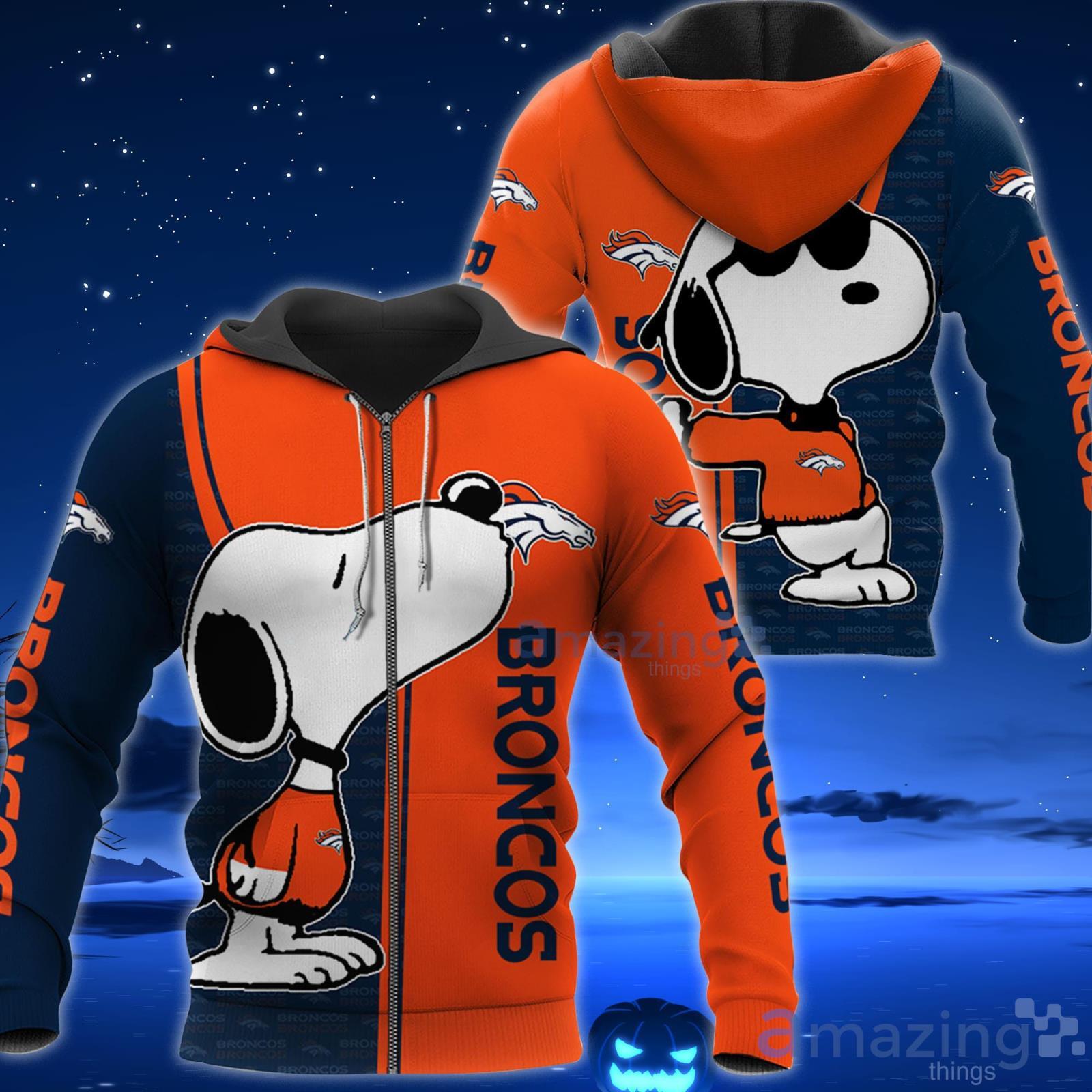 Snoopy Cool Denver Broncos Shirt - High-Quality Printed Brand